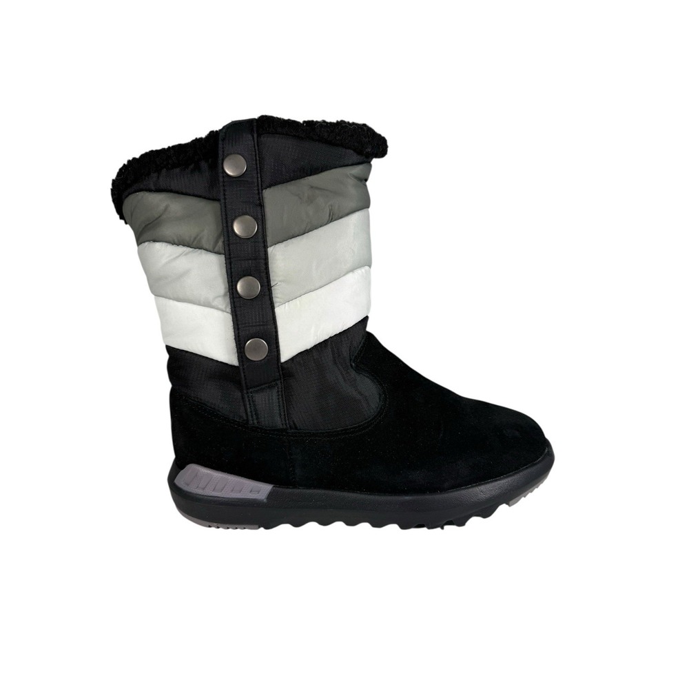 Bearpaw Women's Boreal Boots Black/Grey/White‎ Size 7